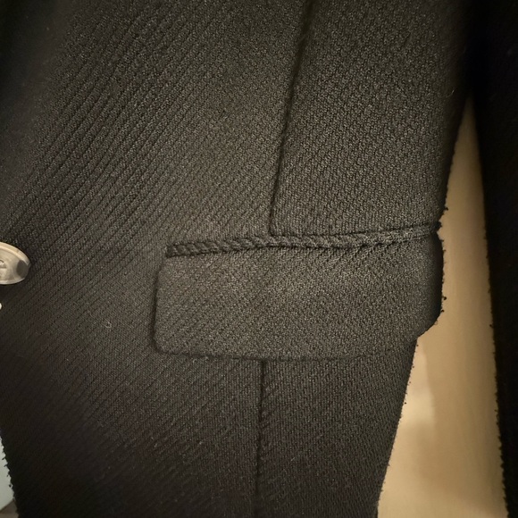 TOPSHOP - Oversized Knit Blazer in Black - Picture 4 of 6